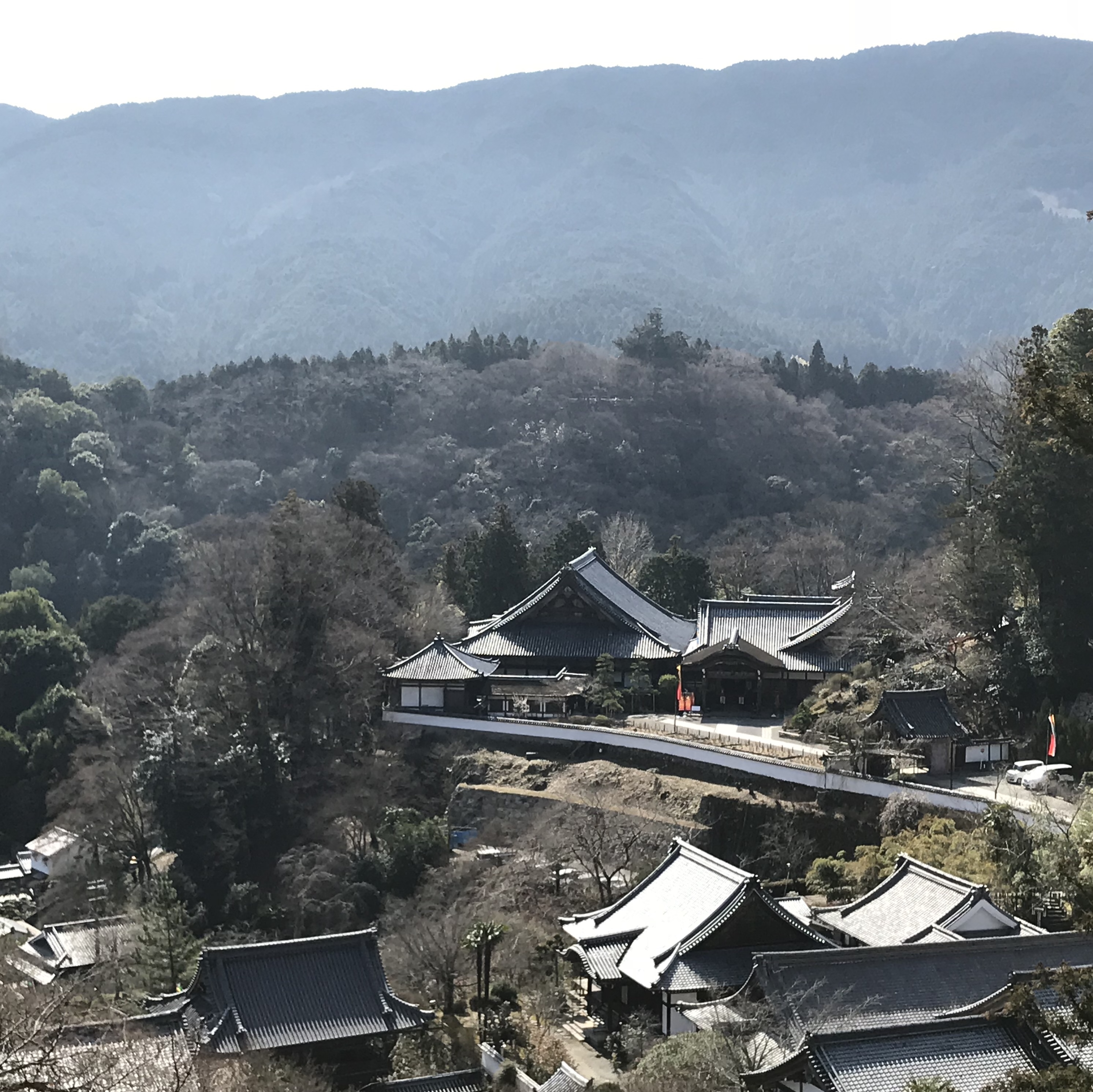 長谷寺　本堂からの景色